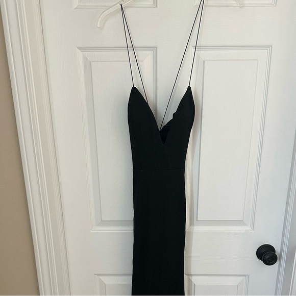 Hello Molly Dear Emilia Maxi Dress, Black, Subtle Shimmer - Picture 4 of 6